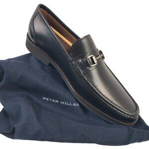 NEW Peter Millar Men's Black Leather Bit LEFT ONLY Loafer Sz 11 AMPUTEE